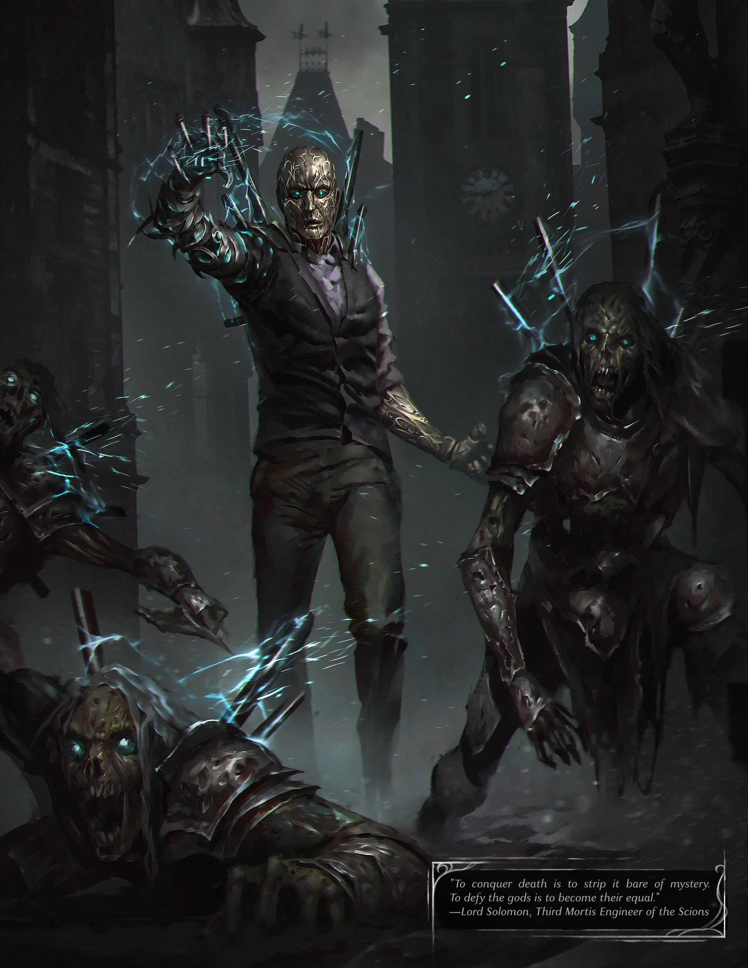 D&D 5e Subclass: Artificer - Mortis Engineer [Compatible with Steinhardt's Guide to the Eldritch Hunt]