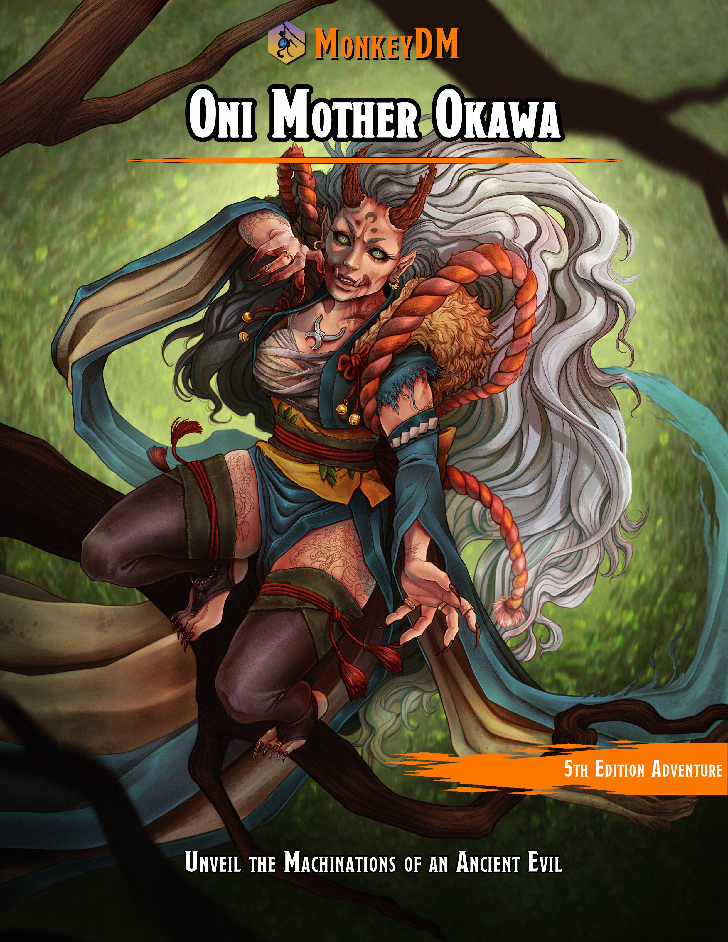 ONI MOTHER OKAWA - Free, Eastern, level 4 One-Shot Adventure for D&D 5e