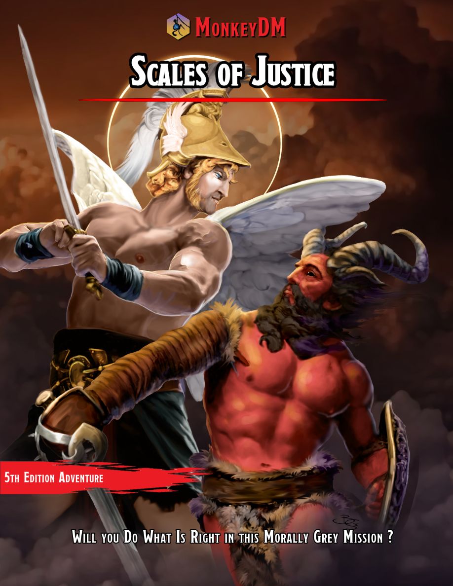 Free D&D Beginner Adventure - SCALES OF JUSTICE